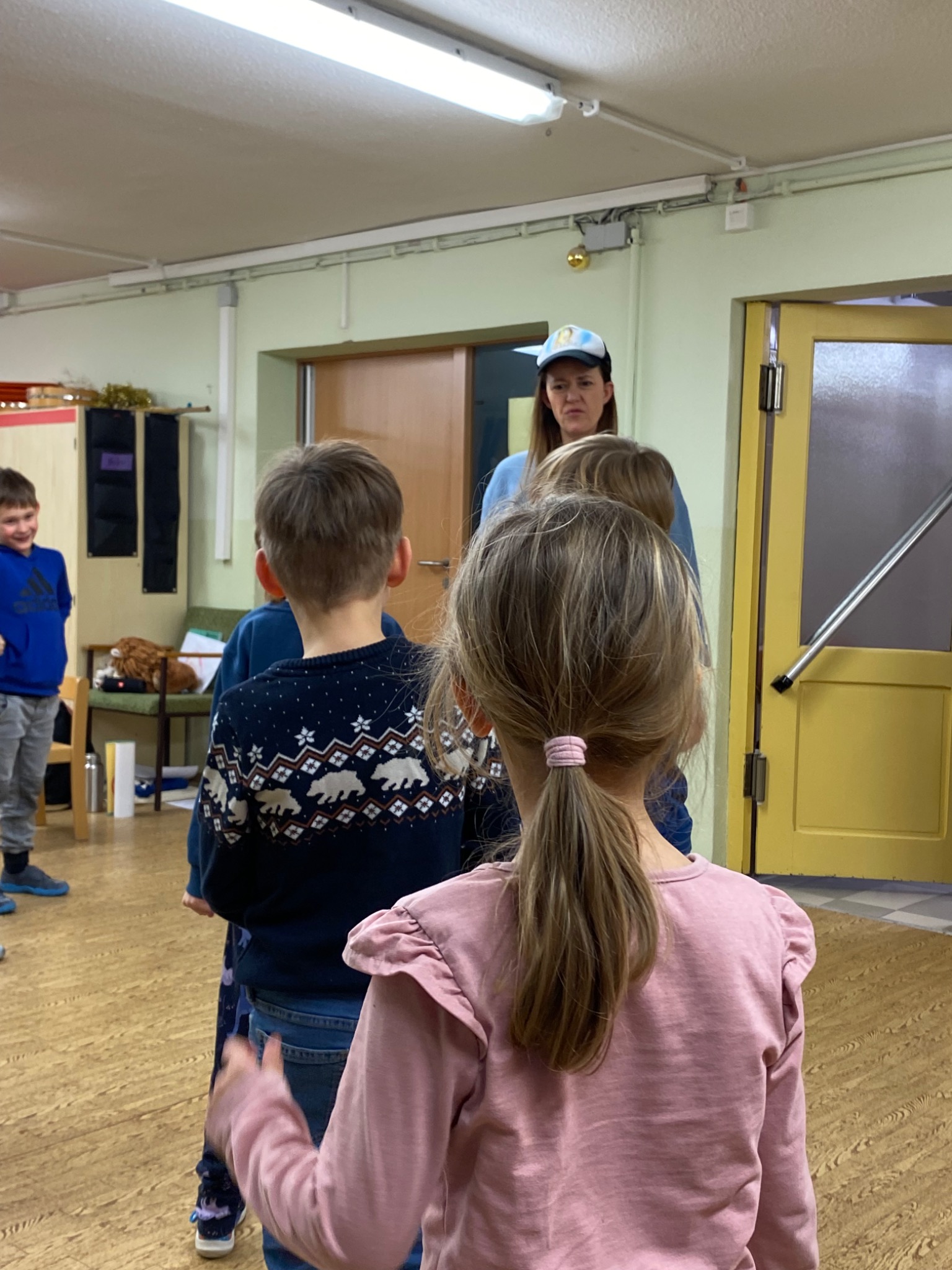 Praxisaufnahme aus einem Training mit Kindern